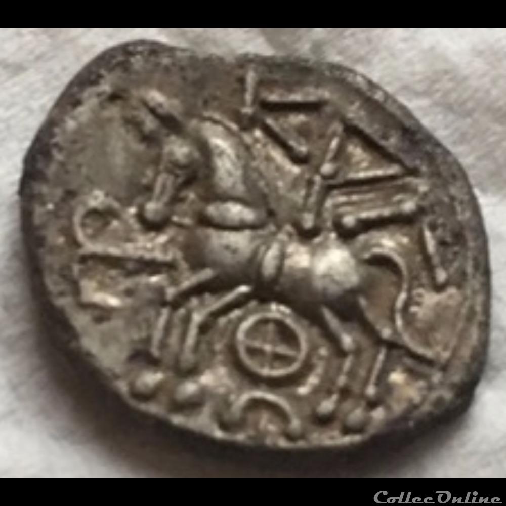 DT série 884 Quinaire KALETEDOY monnaie antique gauloise dt serie 884 quinaire kaletedoy