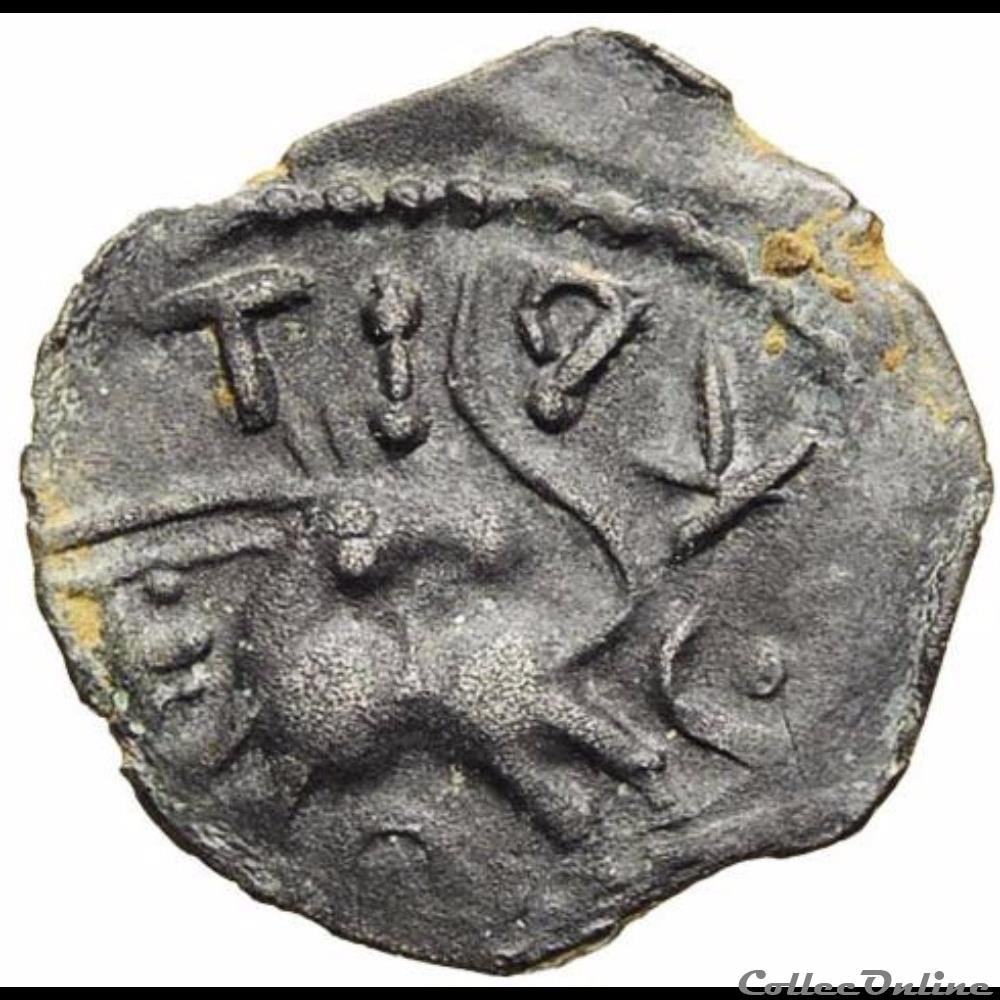 DT 687 bronze Lingon EKPITO monnaie antique gauloise dt 687 bronze lingon ekpito