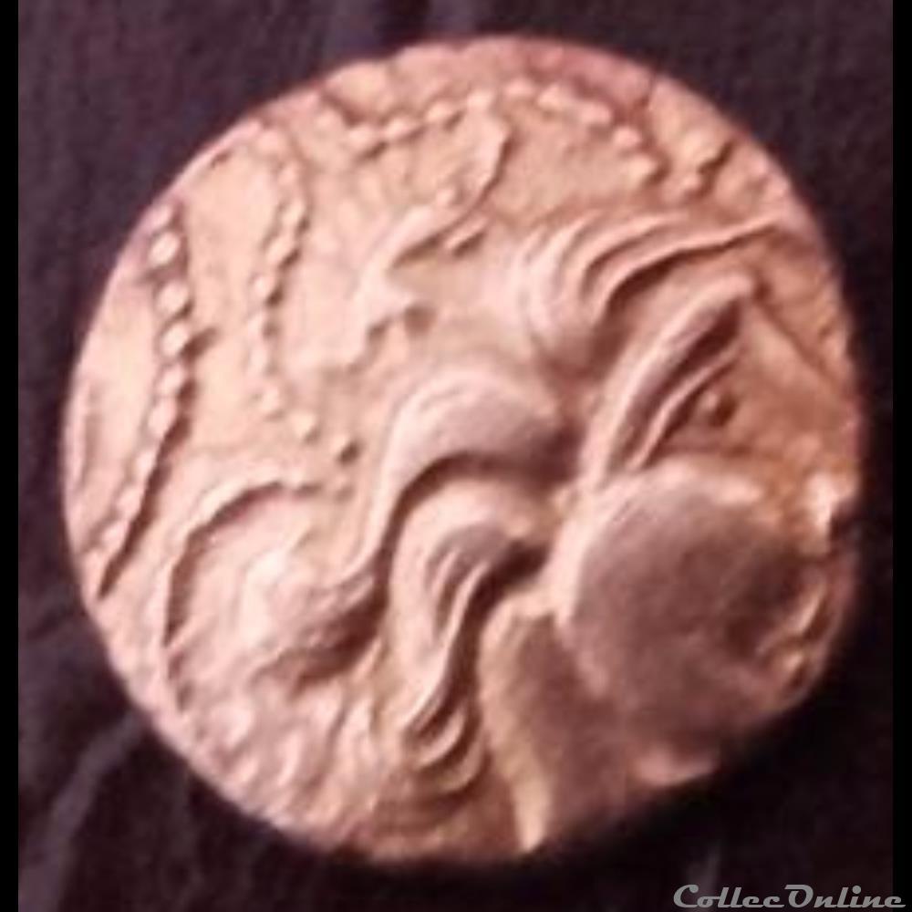 monnaies antiques celtes serie 344 dt 2267 quart de statere au sanglier