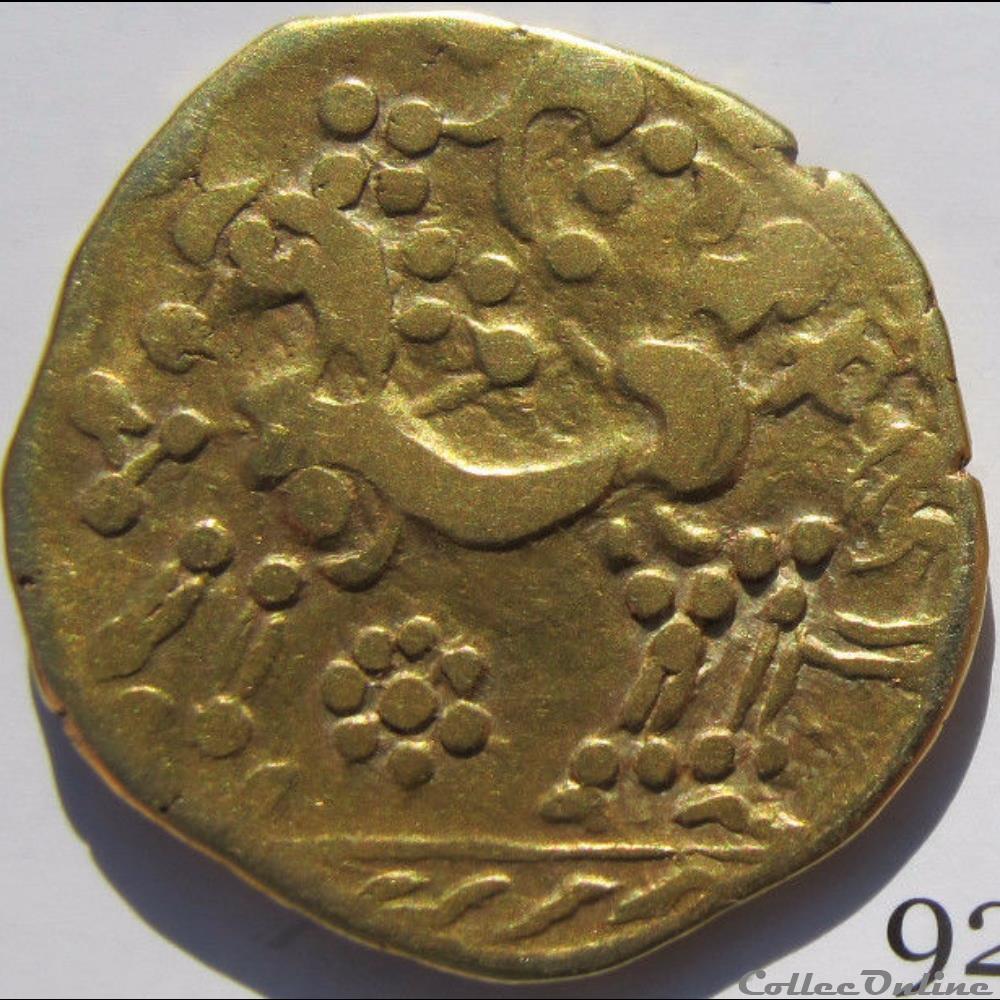 Série 11 statère à la tête d'indien monnaie antique gauloise serie 11 statere a la tete indien