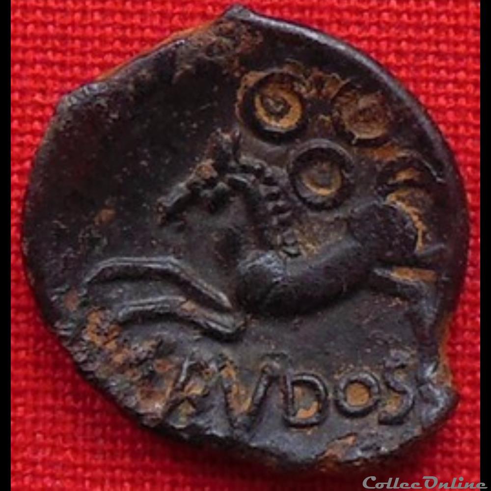 Série 1100 DT 3470 bronze ABVDOS monnaie antique gauloise serie 1100 dt 3470 bronze abvdos