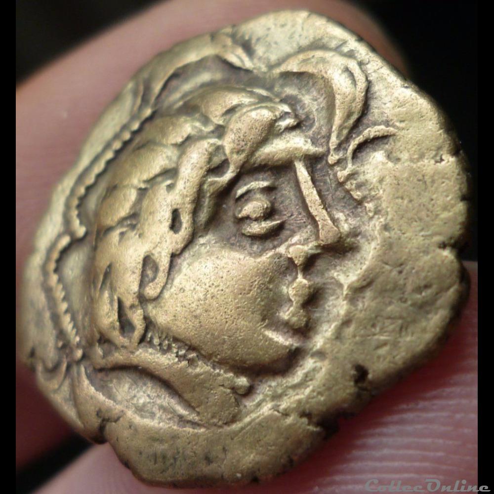 Série 1259 DT 3646 statère à la main monnaie antique gauloise serie 1259 dt 3646 statere a la main