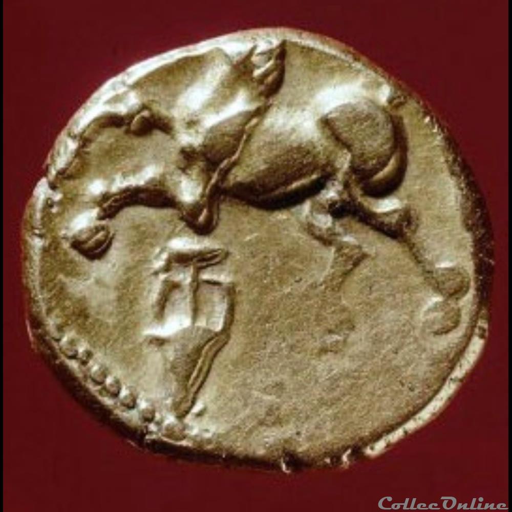 Série 1226 DT 3603 Statère de VERCINGETORIXS monnaie antique gauloise serie 1226 dt 3603 statere de vercingetorixs
