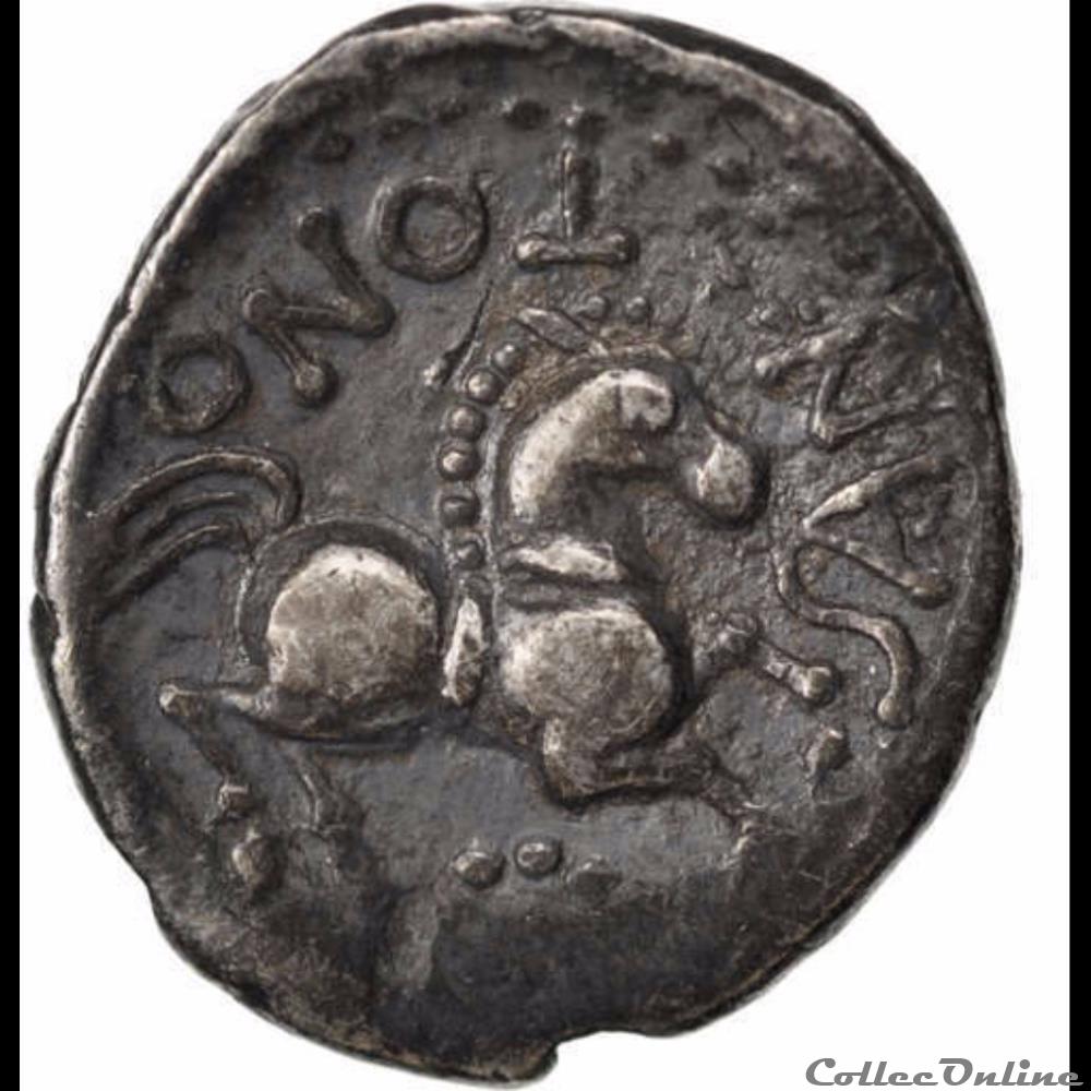 Série 971 DT 3265 Quinaire ARIVOS / SANTONOS ( incertaine Santons ) monnaie antique gauloise serie 971 dt 3265 quinaire arivos santonos incertaine santons