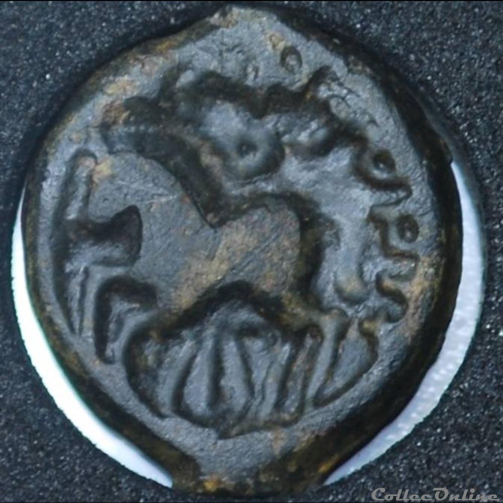 Série 962 DT 3259 Potin TVRONOS / CANTORIX monnaie antique gauloise serie 962 dt 3259 potin tvronos cantorix