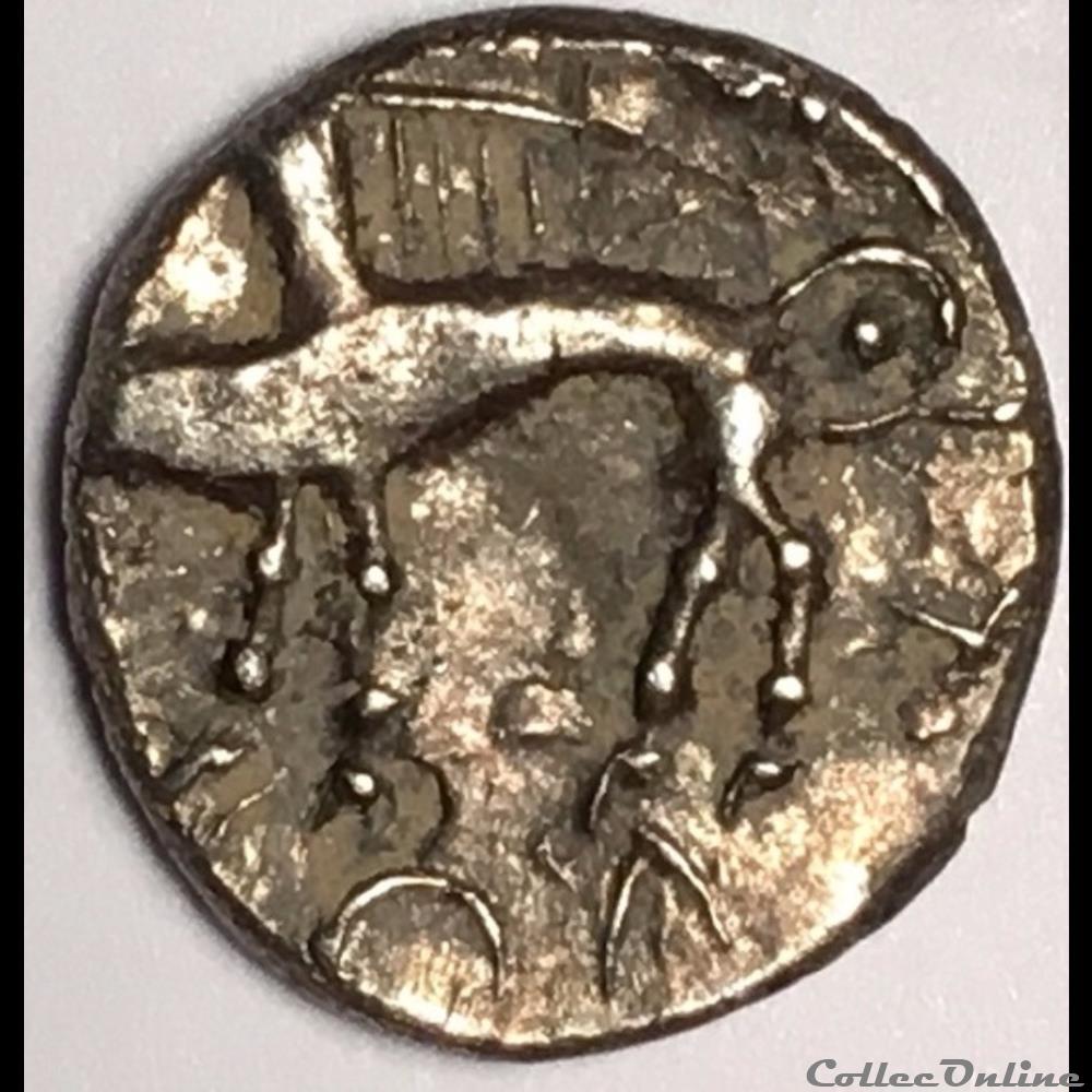 Série 941 DT 3243 Quinaire SEQVANOIOTVOS monnaie antique gauloise serie 941 dt 3243 quinaire seqvanoiotvos