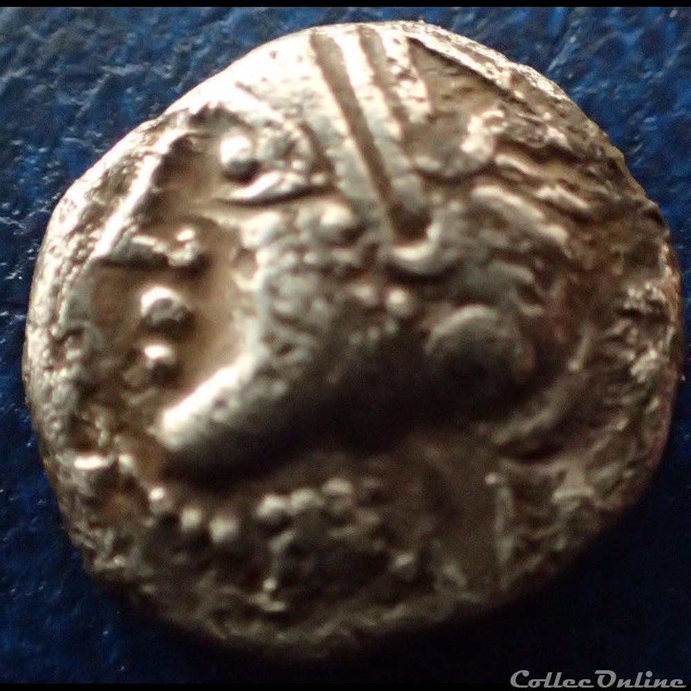 DT série 884 Quinaire KALETEDOY monnaie antique gauloise dt serie 884 quinaire kaletedoy