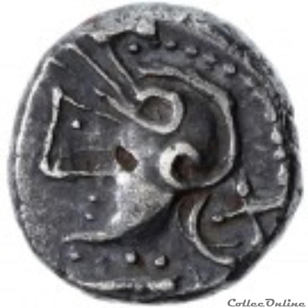 DT série 884 Quinaire KALETEDOY monnaie antique gauloise dt serie 884 quinaire kaletedoy