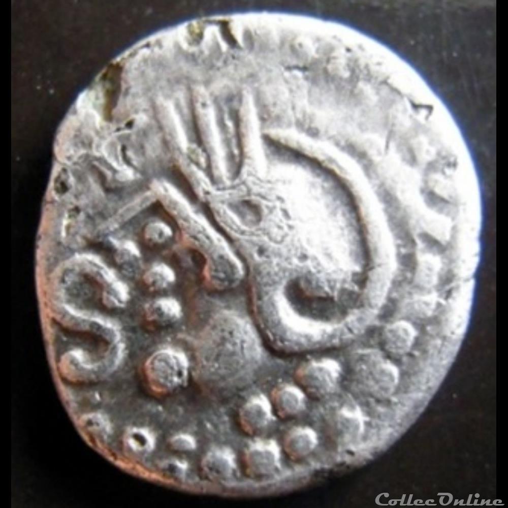 DT série 884 Quinaire KALETEDOY au S monnaie antique gauloise dt serie 884 quinaire kaletedoy au s