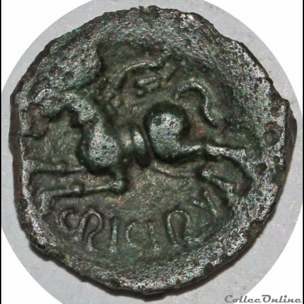 Série 63 DT 554 bronze CRICIRV monnaie antique gauloise serie 63 dt 554 bronze cricirv