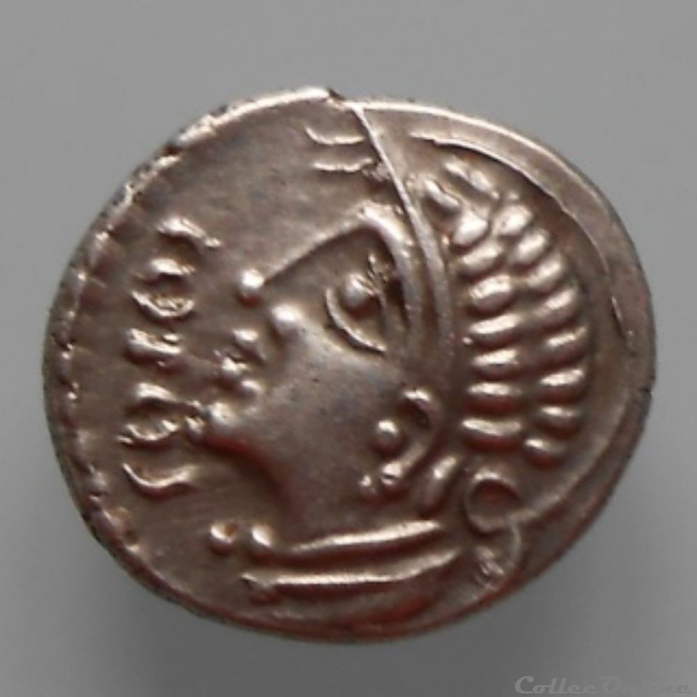 Série 917 DT 3229 Quinaire COIOS / ORGIITIRIX monnaie antique gauloise serie 917 dt 3229 quinaire coios orgiitirix