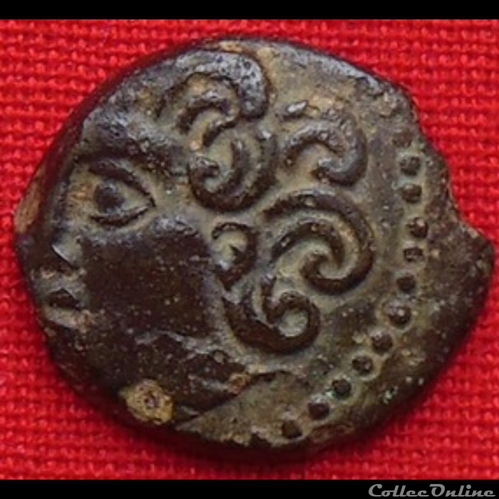 Série 1100 DT 3470 bronze ABVDOS monnaie antique gauloise serie 1100 dt 3470 bronze abvdos