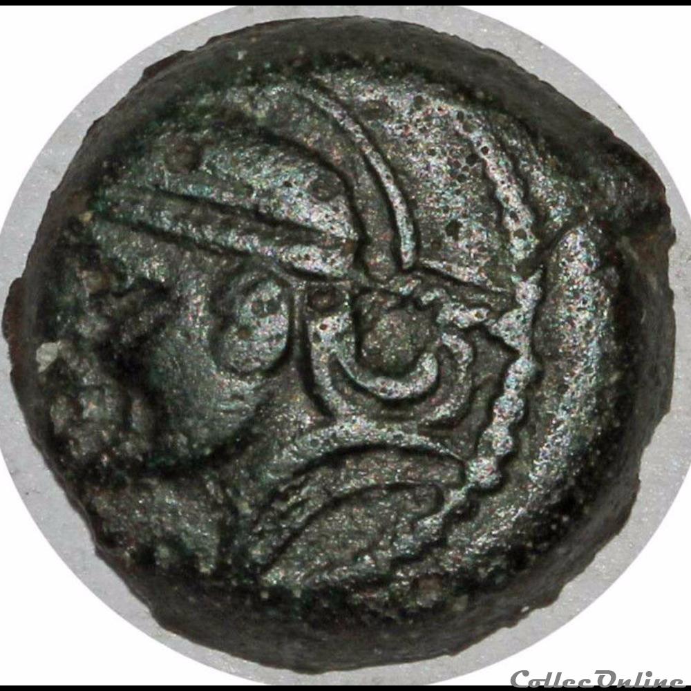 Série 63 DT 554 bronze CRICIRV monnaie antique gauloise serie 63 dt 554 bronze cricirv