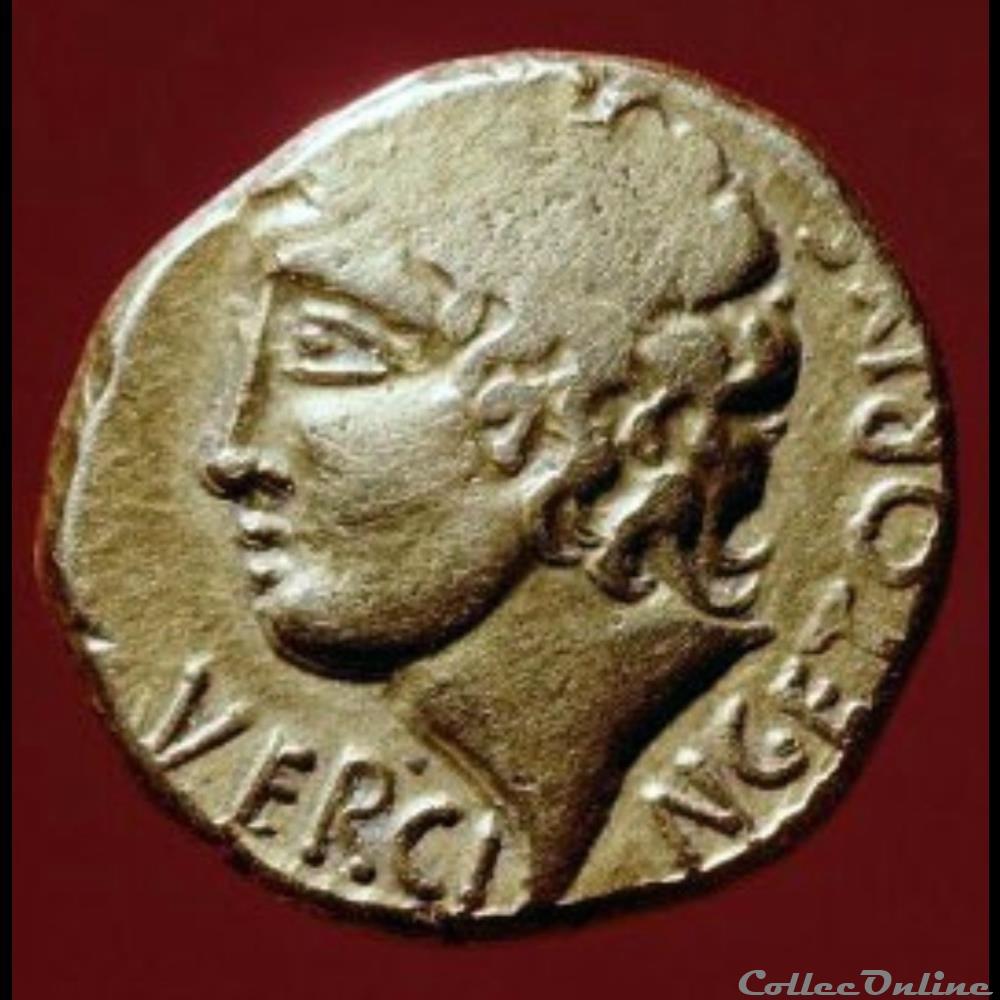 Série 1226 DT 3603 Statère de VERCINGETORIXS monnaie antique gauloise serie 1226 dt 3603 statere de vercingetorixs