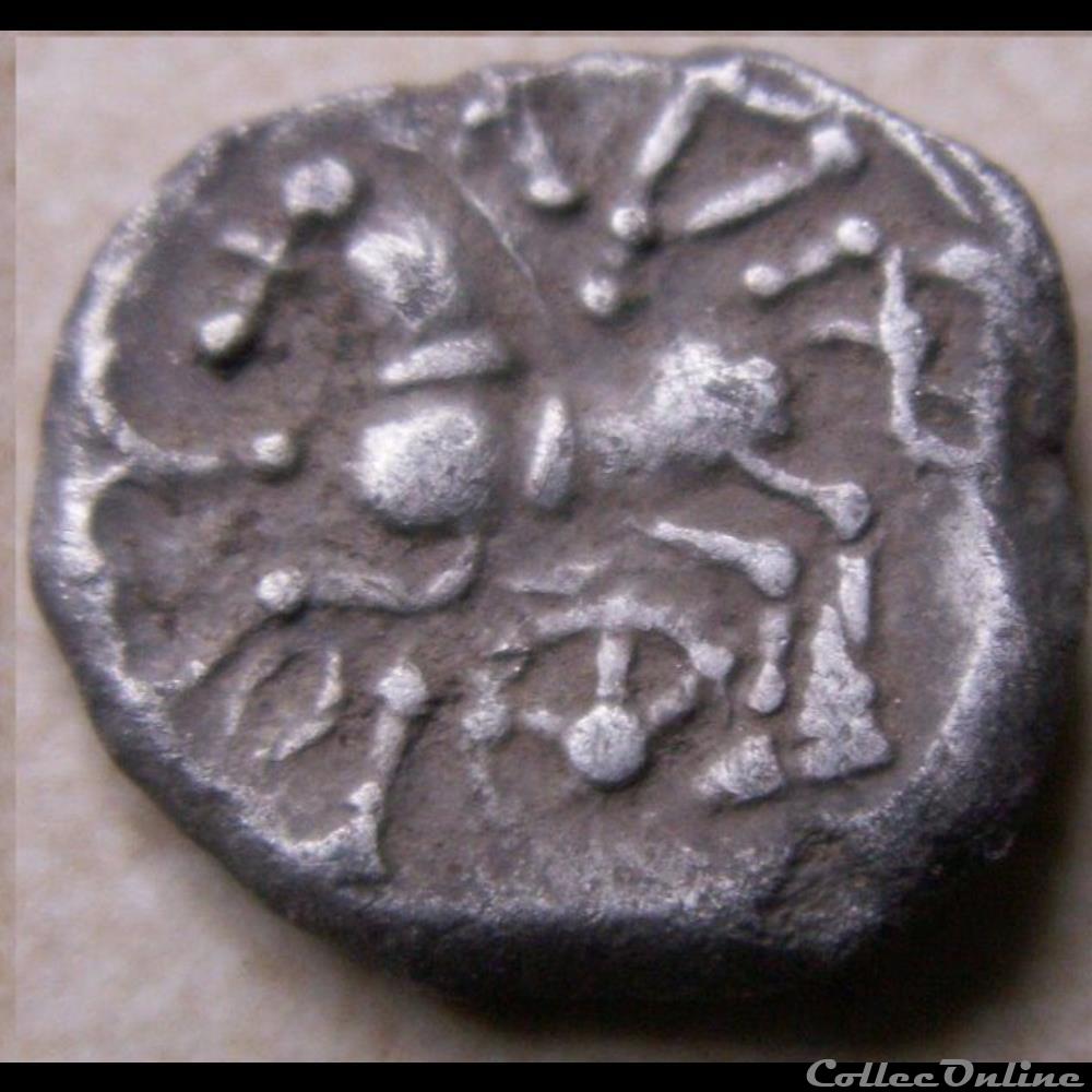 DT série 884 Quinaire KALETEDOY monnaie antique gauloise dt serie 884 quinaire kaletedoy