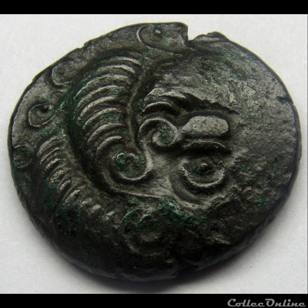 monnaie antique gauloise serie a dt 2336 statere coriosolite