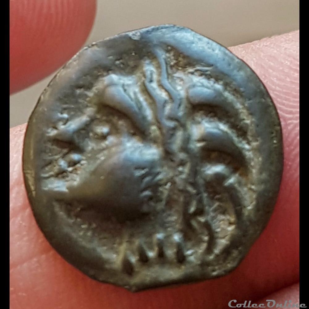 DT 153 potin au sanglier monnaie antique gauloise dt 153 potin au sanglier