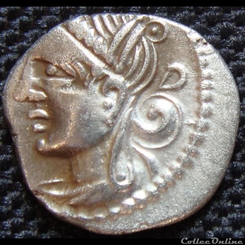 Série 905 DT 3215 Quinaire VIIPOTAL monnaie antique gauloise serie 905 dt 3215 quinaire viipotal