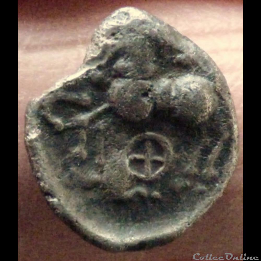 DT série 884 Quinaire KALETEDOY au S monnaie antique gauloise dt serie 884 quinaire kaletedoy au s