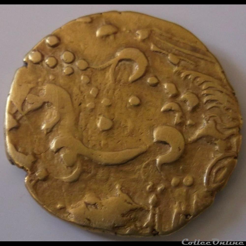 Série 11 statère à la tête d'indien monnaie antique gauloise serie 11 statere a la tete indien