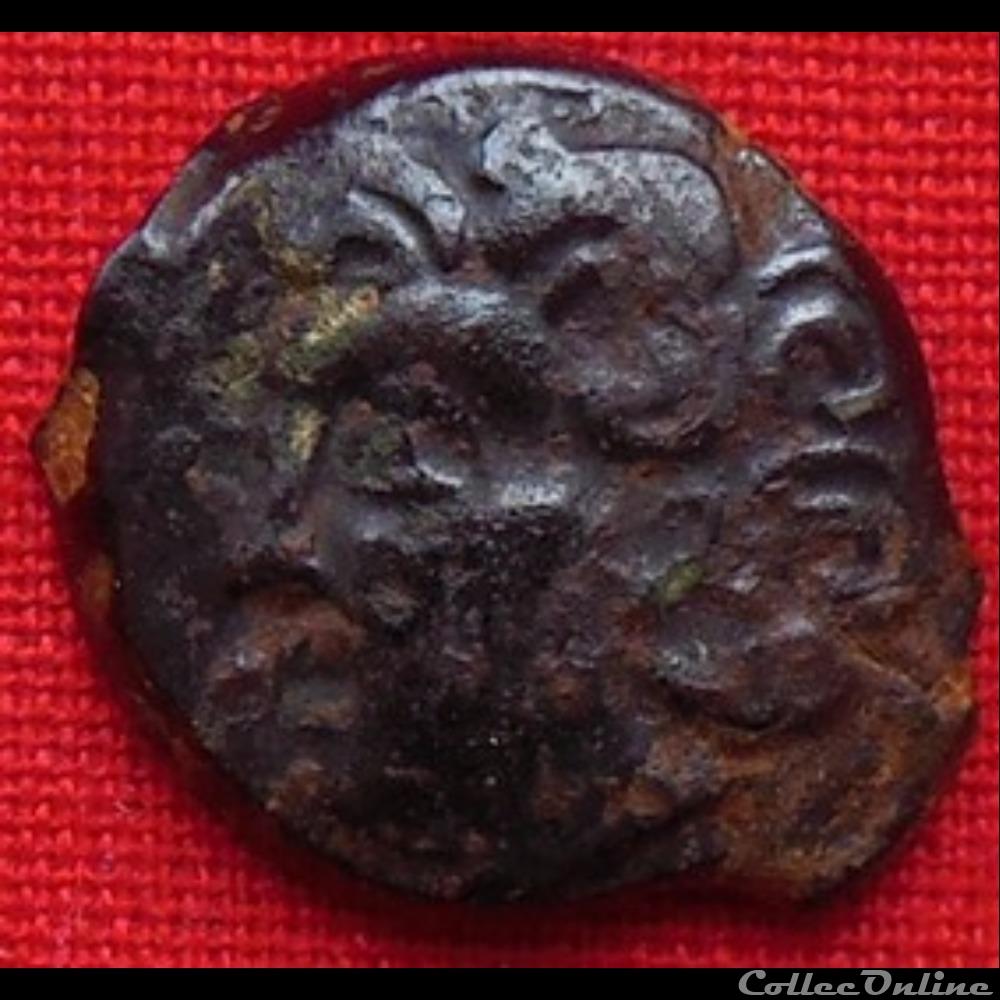 Série 1100 DT 3470 bronze ABVDOS monnaie antique gauloise serie 1100 dt 3470 bronze abvdos