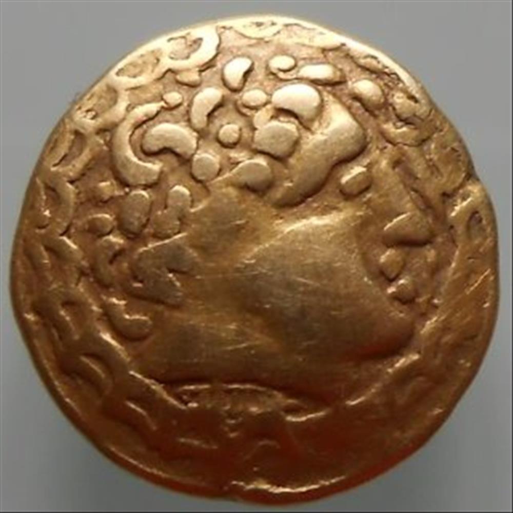 Série 839 DT 3076 Quart de statère du type de Crainvillier monnaie antique gauloise serie 839 dt 3076 quart de statere du type de crainvillier