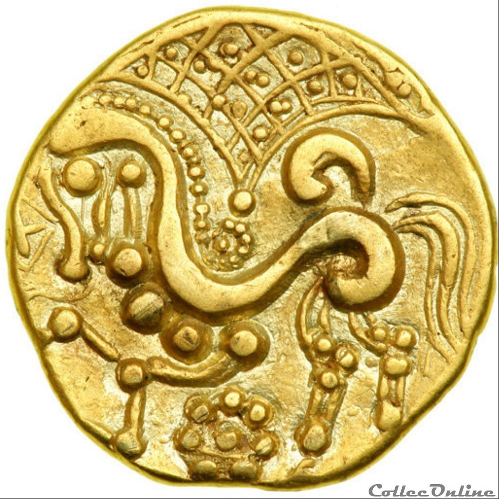 Série 12 DT 76 statère Parisii monnaie antique gauloise serie 12 dt 76 statere parisii