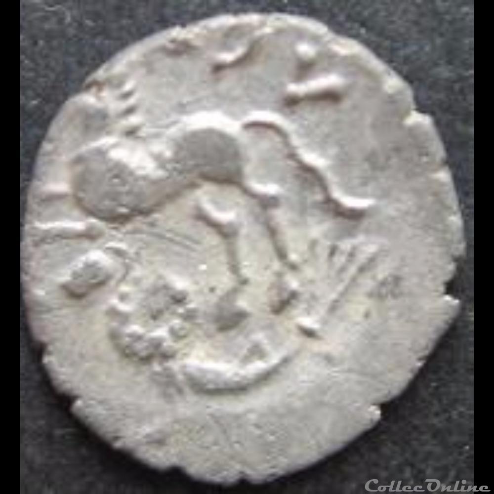 Série 83 DT 645 Quinaire CALEDV monnaie antique gauloise serie 83 dt 645 quinaire caledv