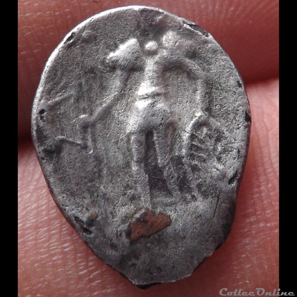 monnaie antique gauloise quinaire hybride litavicos viipotal inedit hybride