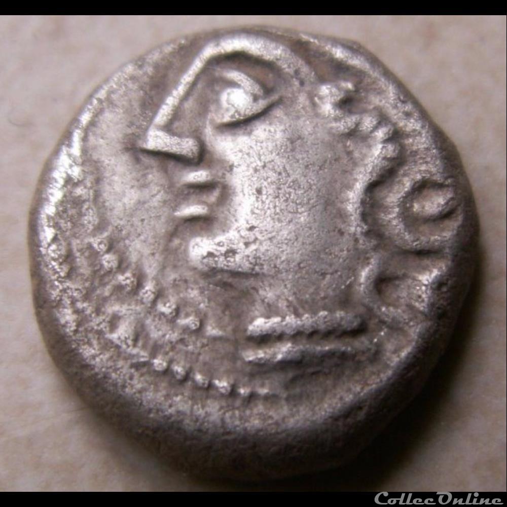 DT série 884 Quinaire KALETEDOY monnaie antique gauloise dt serie 884 quinaire kaletedoy
