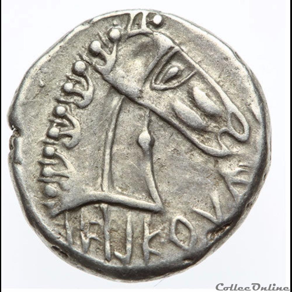 série 821 DT 3445 drachme IALKOVESI monnaie antique gauloise serie 821 dt 3445 drachme ialkovesi