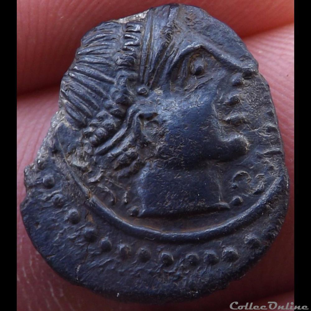 monnaie antique gauloise serie 977 dt 3271 b quinaire au lion amivs combar i