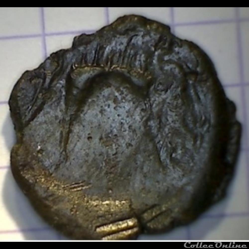 Série 85 DT 663 Bronze au sanglier monnaie antique gauloise serie 85 dt 663 bronze au sanglier