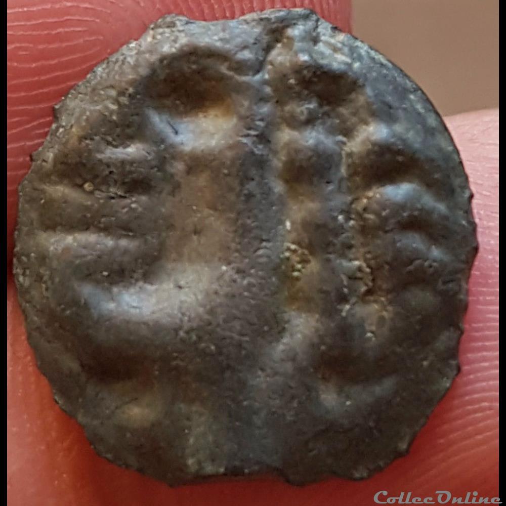 monnaie antique gauloise serie 890 dt 3203 potin a hippocampe