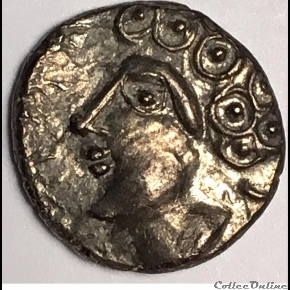Série 941 DT 3243 Quinaire SEQVANOIOTVOS monnaie antique gauloise serie 941 dt 3243 quinaire seqvanoiotvos