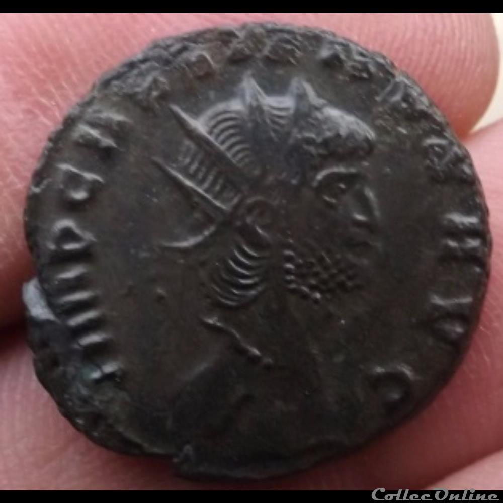 monnaie antique romaine gallien au griffon