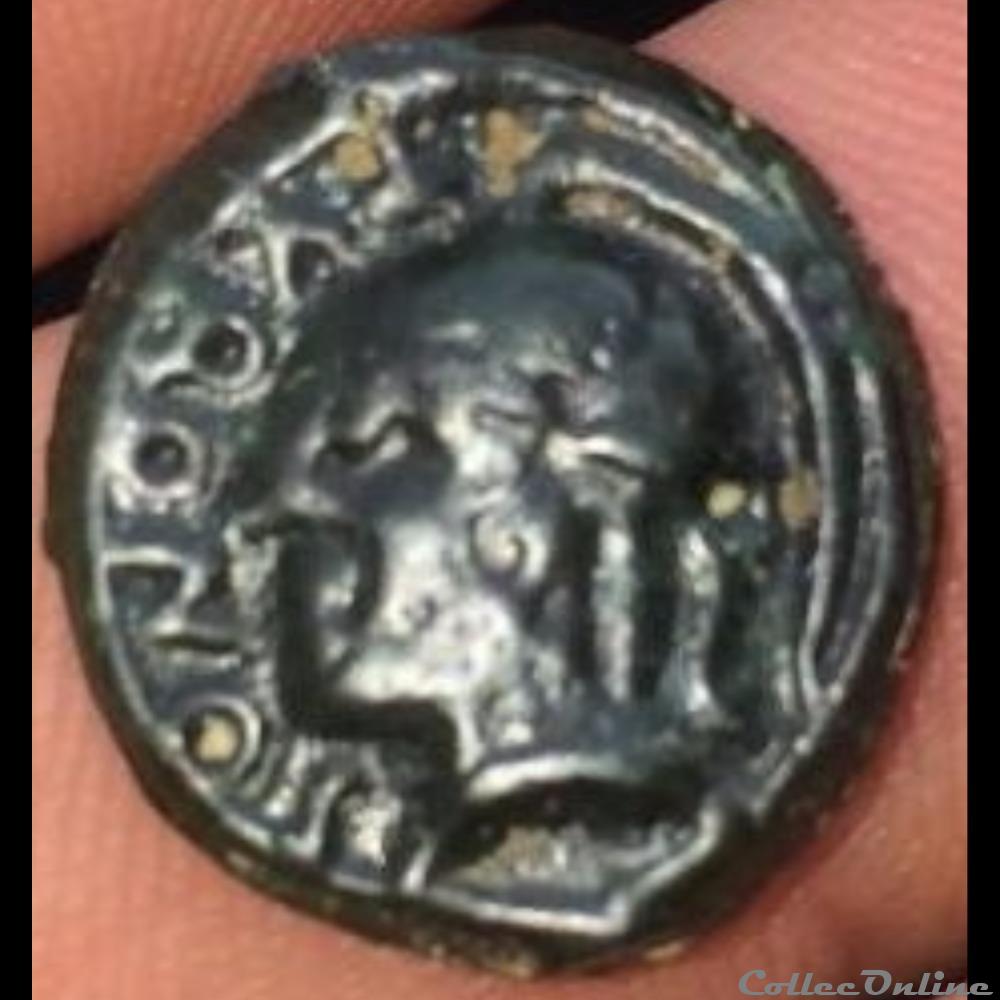 Série 962 DT 3259 Potin TVRONOS / CANTORIX monnaie antique gauloise serie 962 dt 3259 potin tvronos cantorix