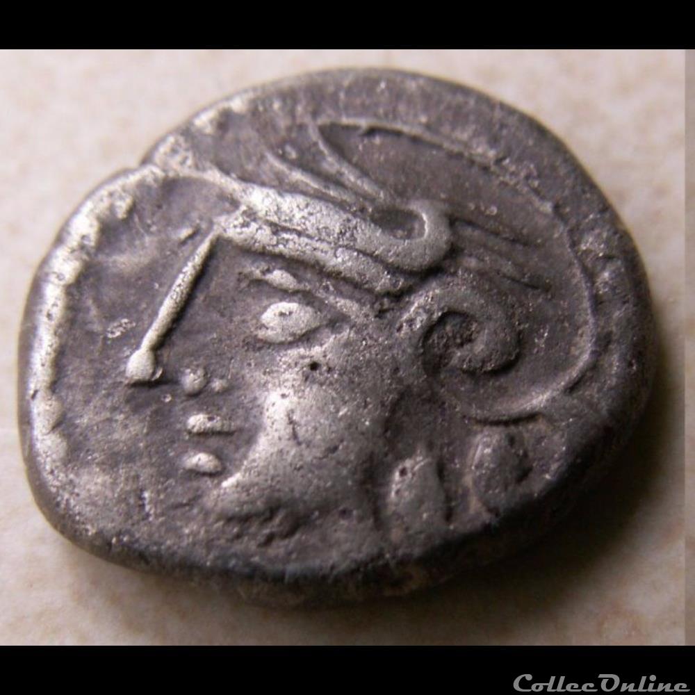 DT série 884 Quinaire KALETEDOY monnaie antique gauloise dt serie 884 quinaire kaletedoy