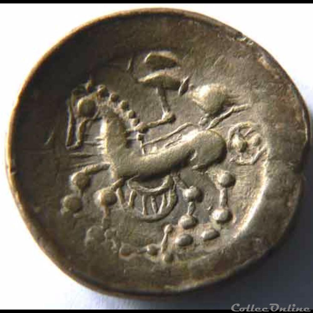 Série 839 DT 3074 Statère du type de Crainvillier monnaie antique gauloise serie 839 dt 3074 statere du type de crainvillier
