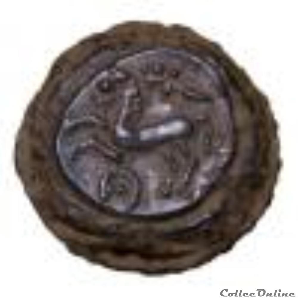 coin monétaire de revers d'une drachme allobroge au caducée 4 monnaie antique gauloise coin monetaire de revers une drachme allobroge au caducee