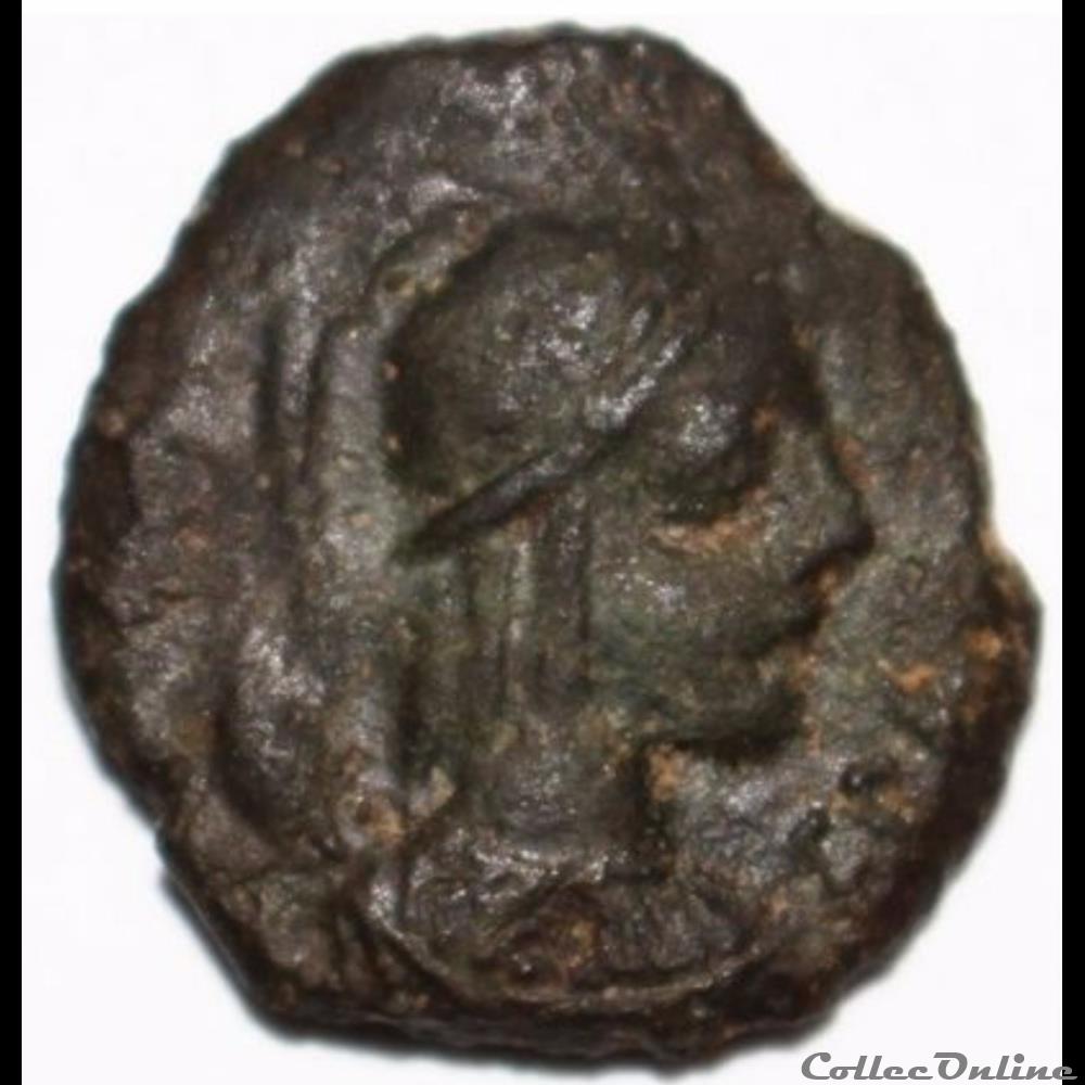 monnaie antique gauloise serie 1229 dt 3607 bronze epad au guerrier