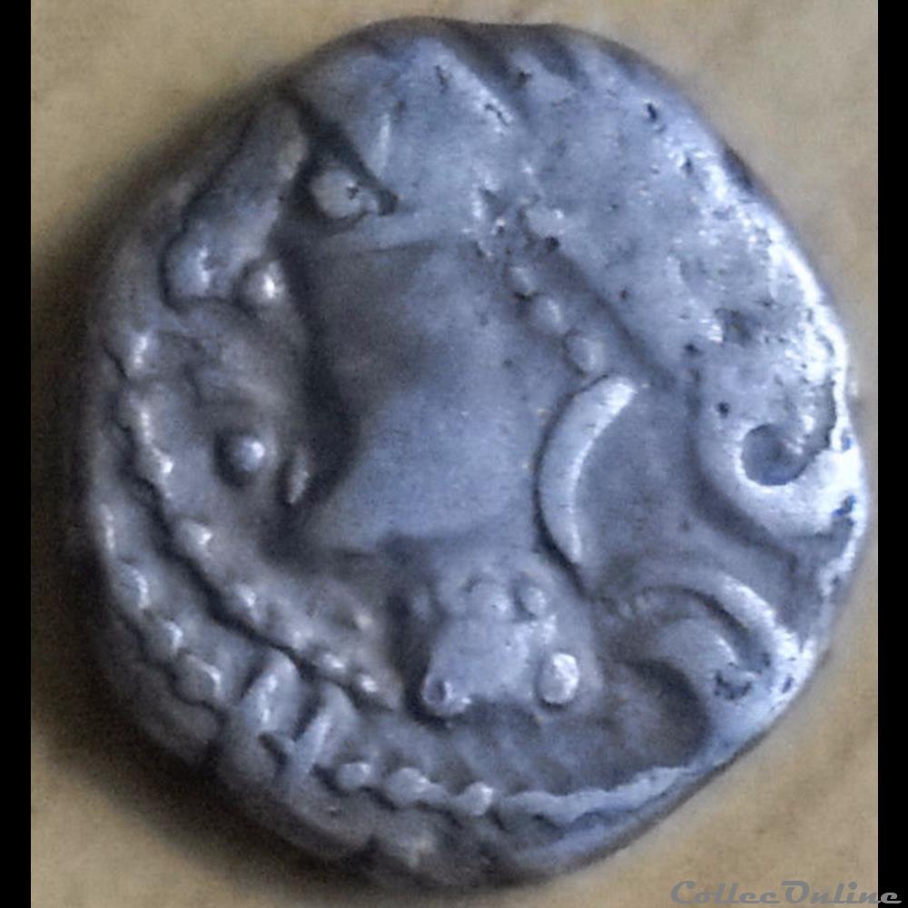 DT série 884 Quinaire KALETEDOY monnaie antique gauloise dt serie 884 quinaire kaletedoy