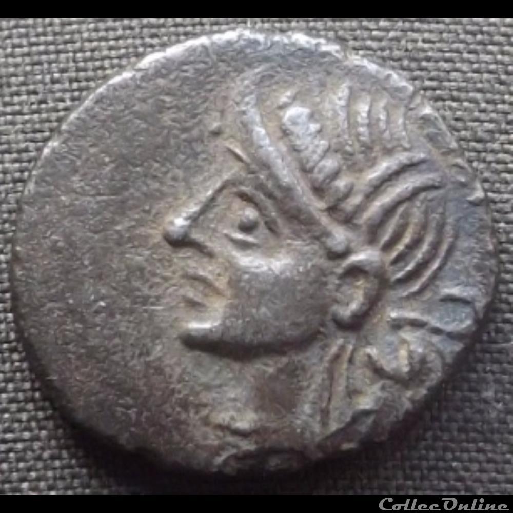 Série 905 DT 3215 Quinaire VIIPOTAL monnaie antique gauloise serie 905 dt 3215 quinaire viipotal