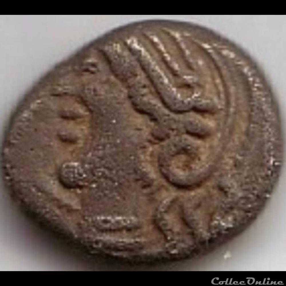 DT série 884 Quinaire KALETEDOY monnaie antique gauloise dt serie 884 quinaire kaletedoy