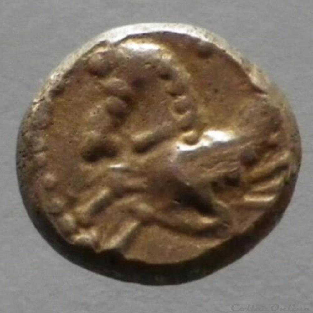Série 866 DT 3127 Denier à l’hippocampe, tête à gauche monnaie antique gauloise serie 866 dt 3127 denier a l hippocampe tete a gauche