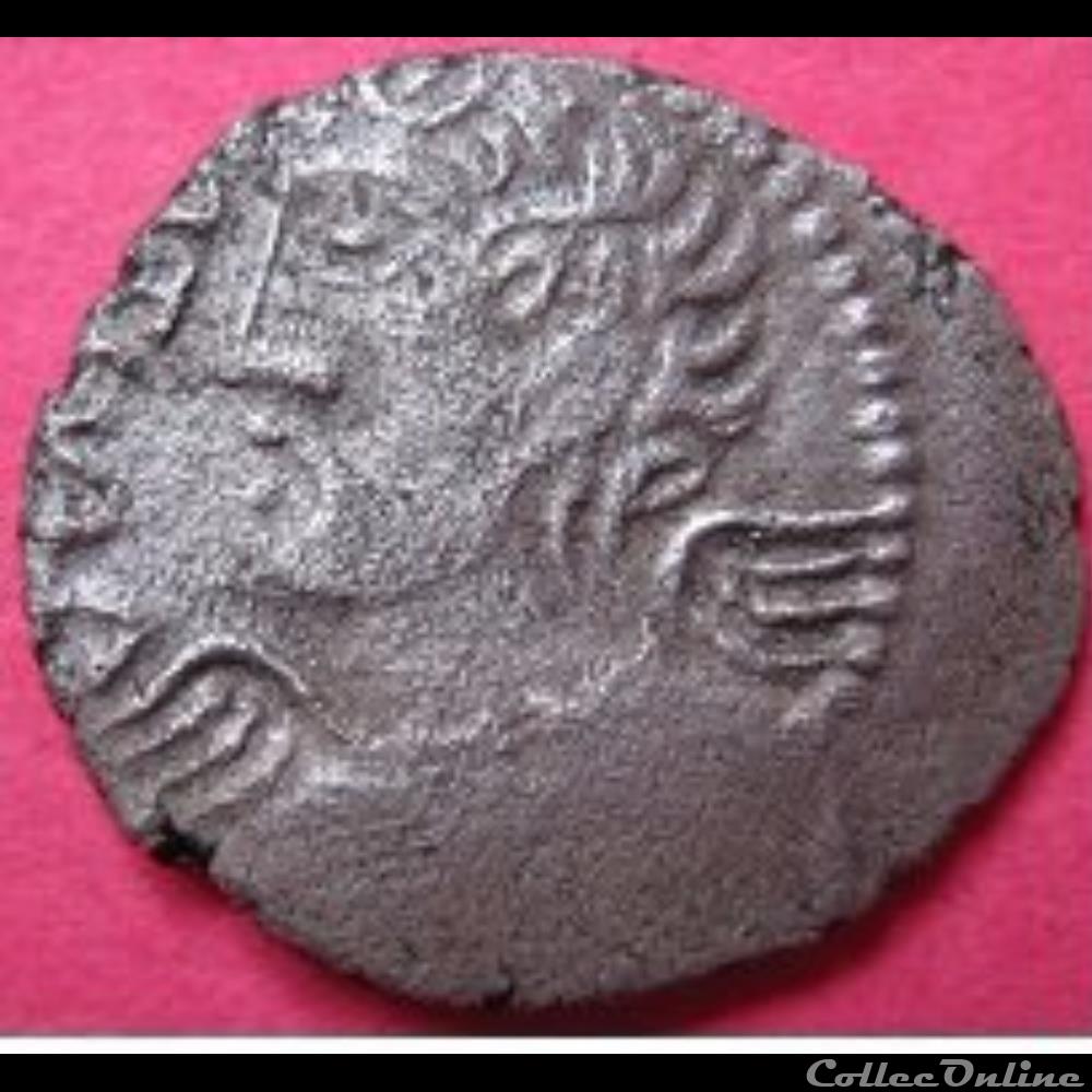 monnaie antique gauloise serie 83 dt 641 quinaire atevla vlatos a epi et a la fleur