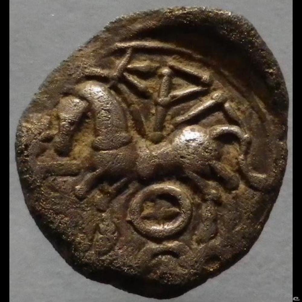 DT série 884 Quinaire KALETEDOY monnaie antique gauloise dt serie 884 quinaire kaletedoy