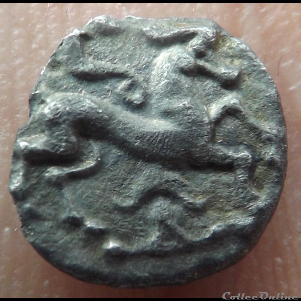 monnaie antique gauloise dt serie 377 minimi a la tete de pallas