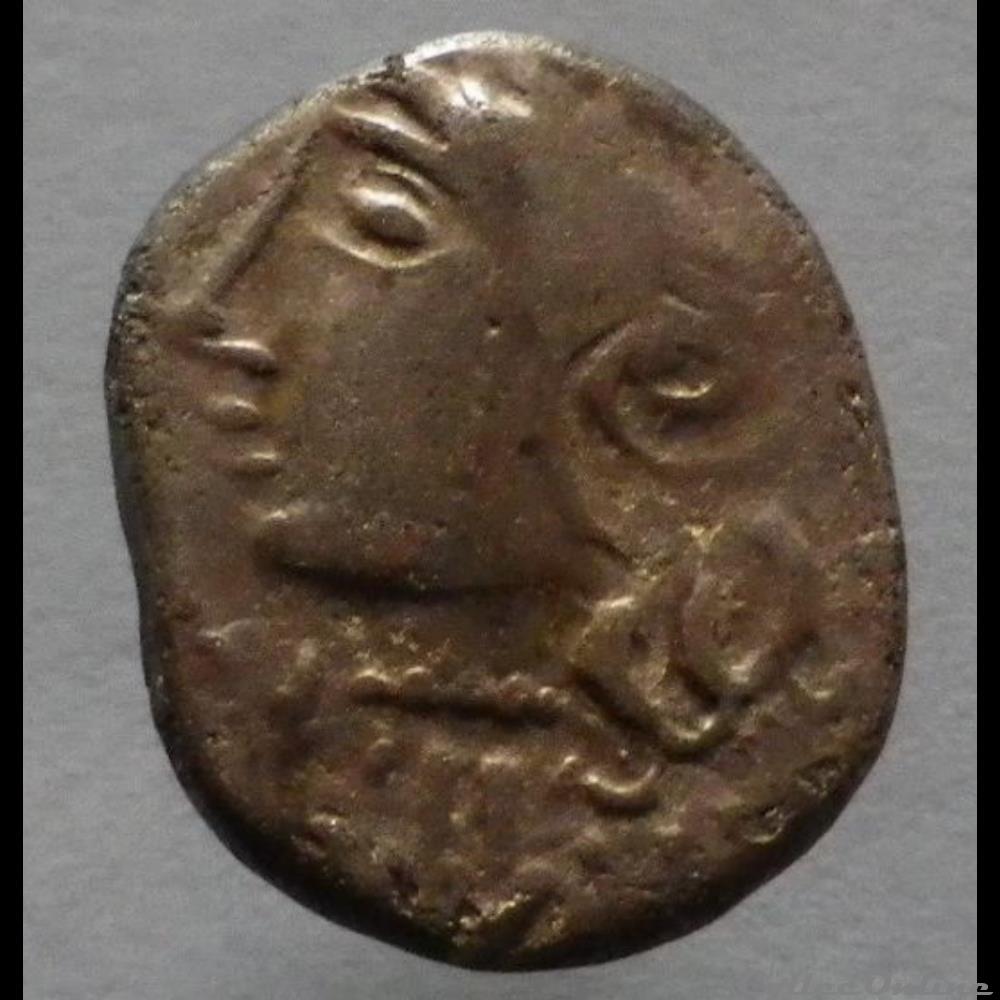 DT série 884 Quinaire KALETEDOY monnaie antique gauloise dt serie 884 quinaire kaletedoy