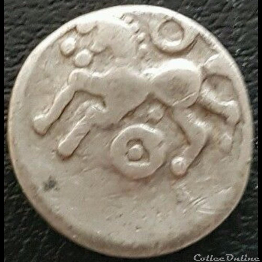 Série 881 DT 3190 Quinaire à la tête casquée monnaie antique gauloise serie 881 dt 3190 quinaire a la tete casquee
